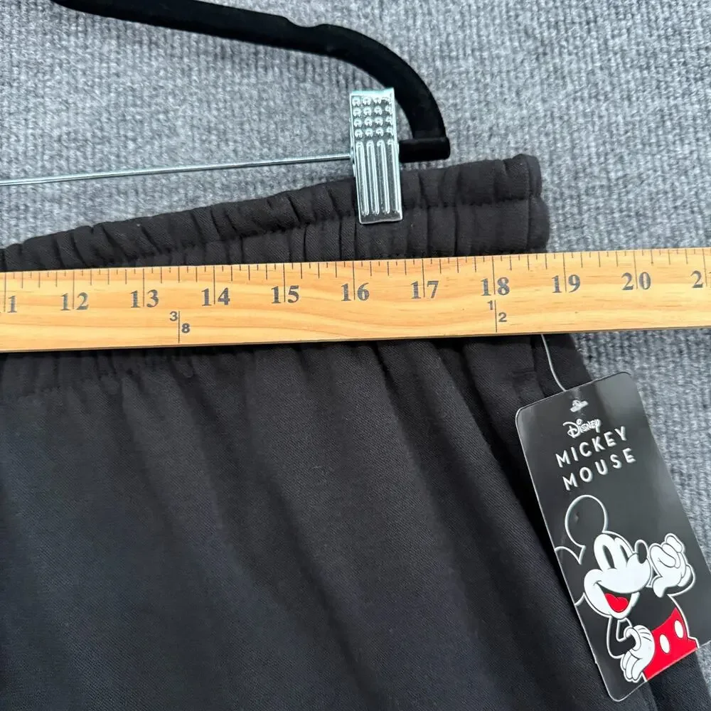 Disney Mickey Mouse Sweatpants Womens 3X Black Halloween Jerry Leigh Jogger NWT - Picture 9 of 11